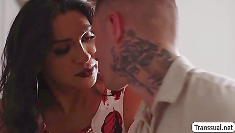 Horny stepsis gets it on with her stepson's massive ass