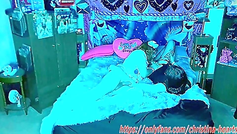 Cosplay red-headed slut in a red dress with a red top